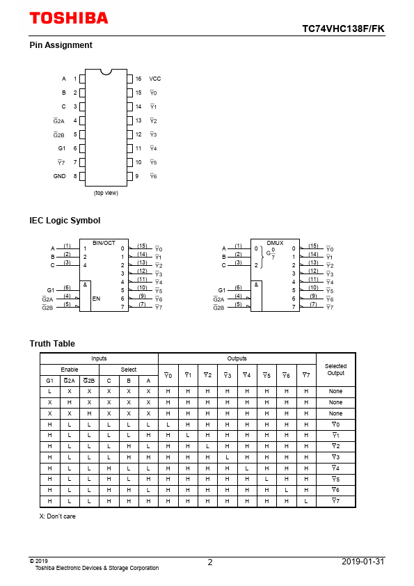 TC74VHC138FK