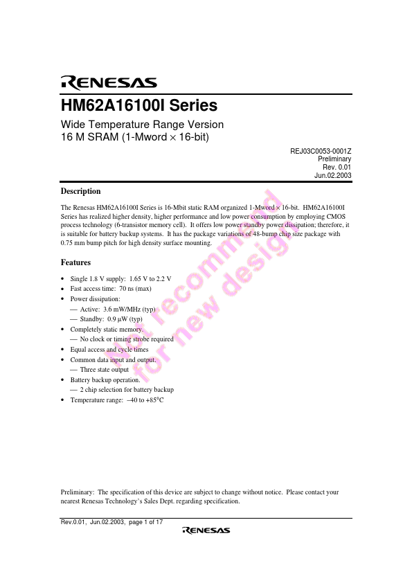 HM62A16100I