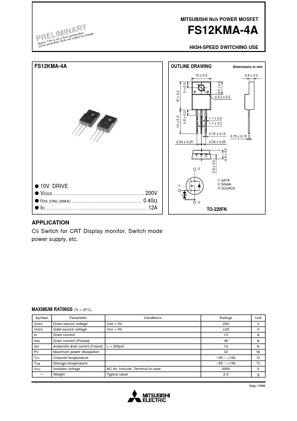 FS12KMA-4A