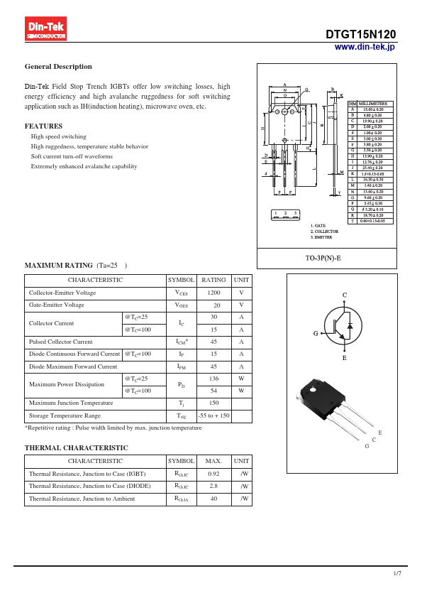 DTGT15N120