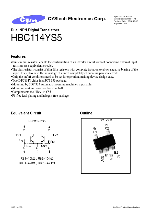 HBC114YS5