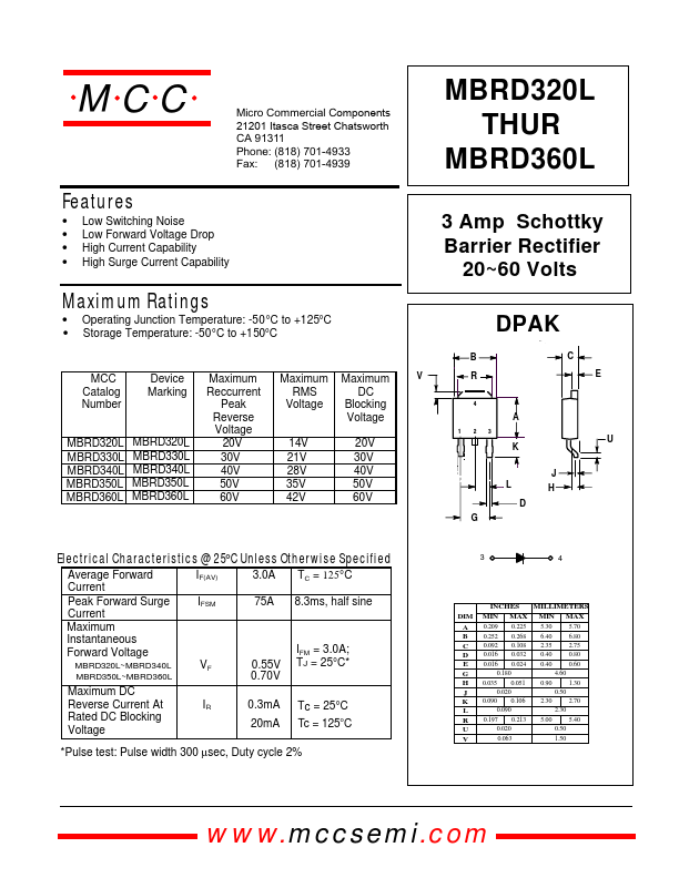 MBRD330L