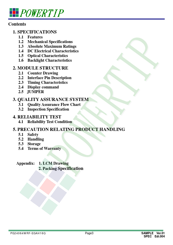 PG24064WRF-EGAH16Q