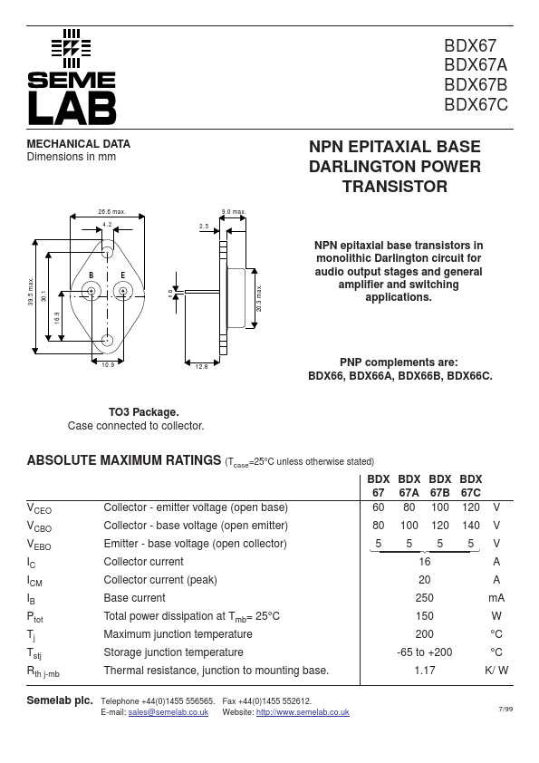 BDX67A