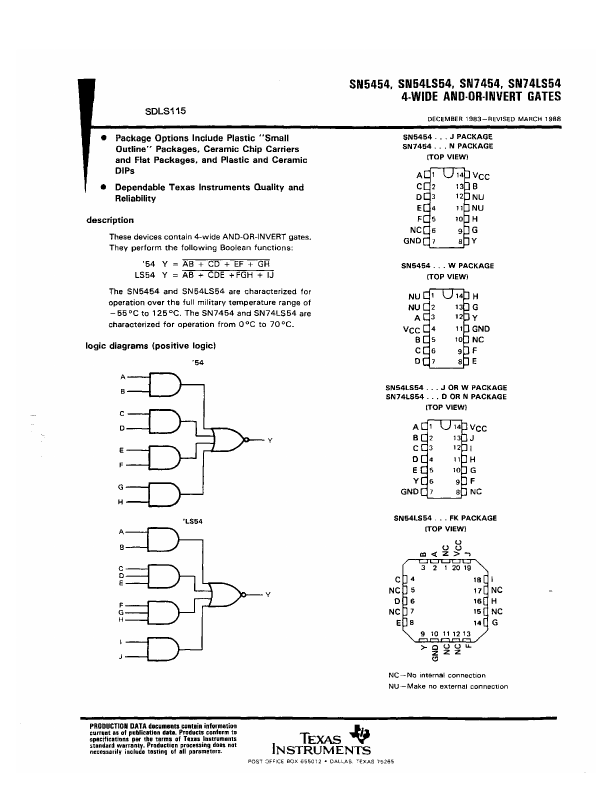 SN54LS54