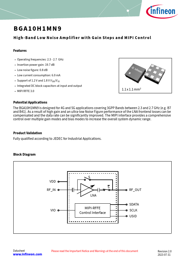 BGA10H1MN9 Datasheet Preview
