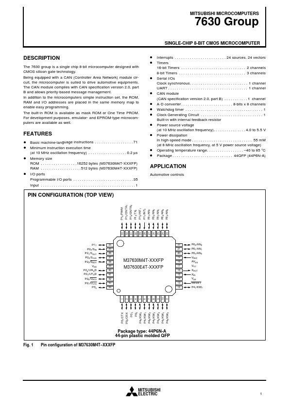 M37630E4FP