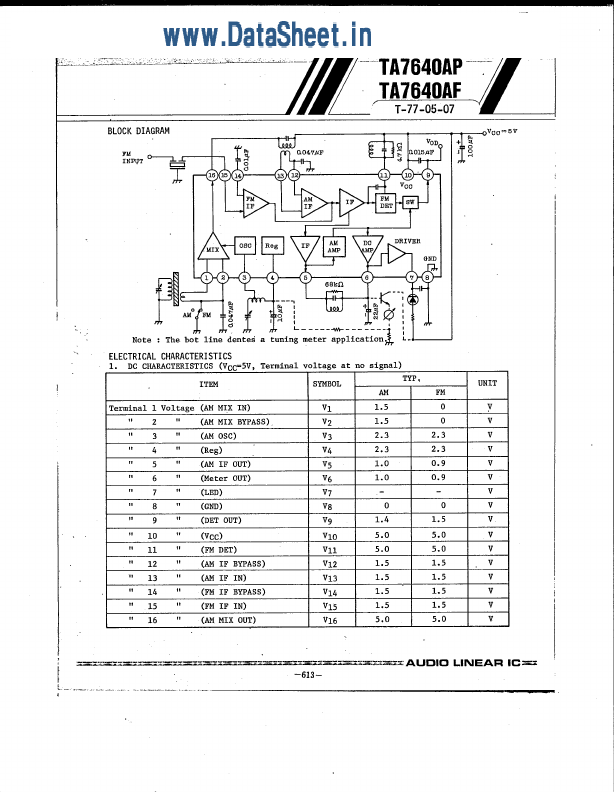 TA7640AP