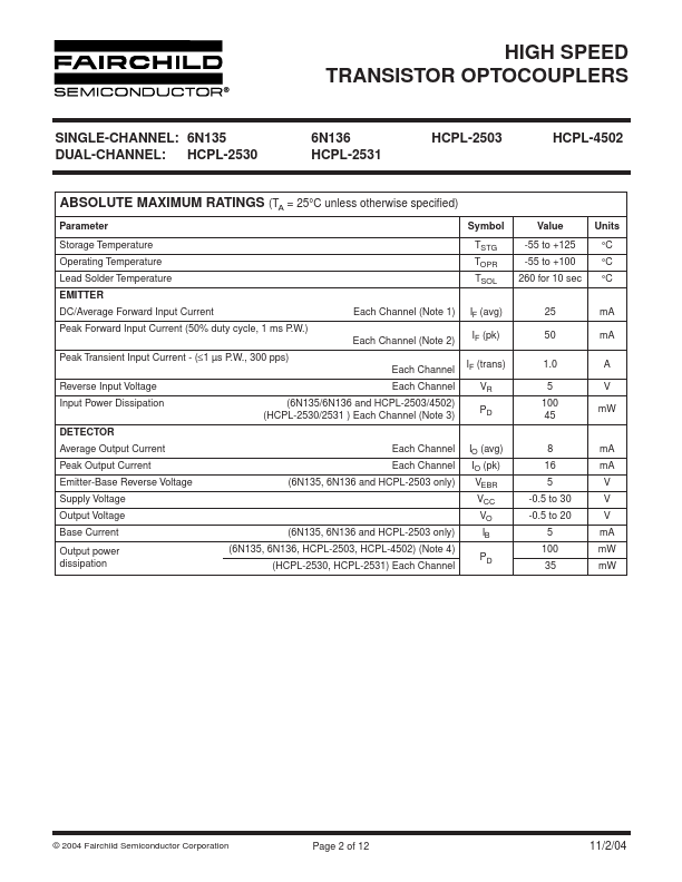 HCPL-4502