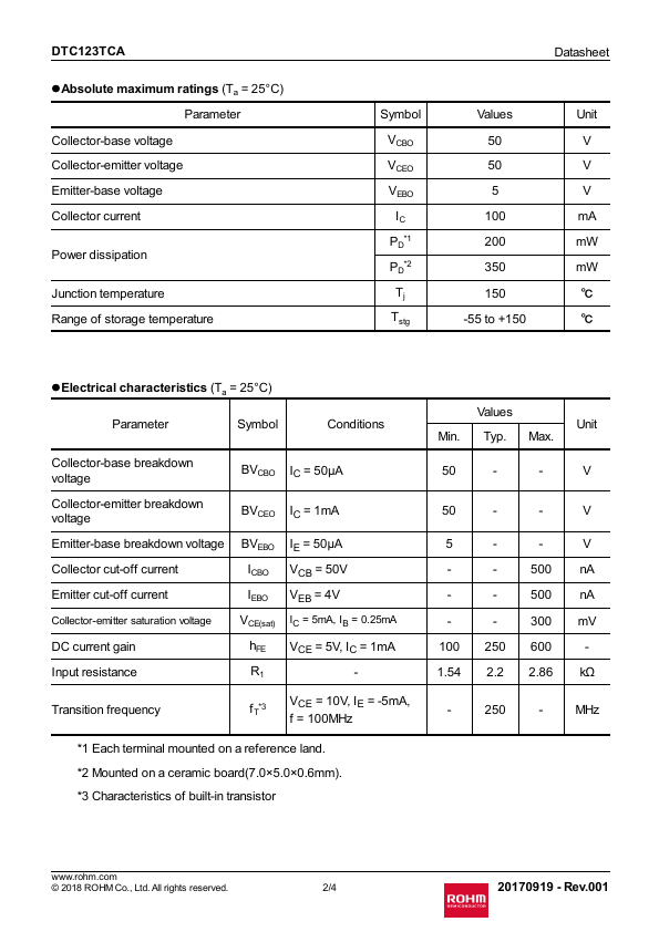 DTC123TCA