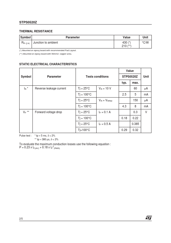 STPS0520Z