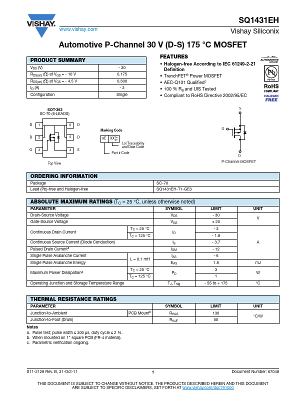 SQ1431EH