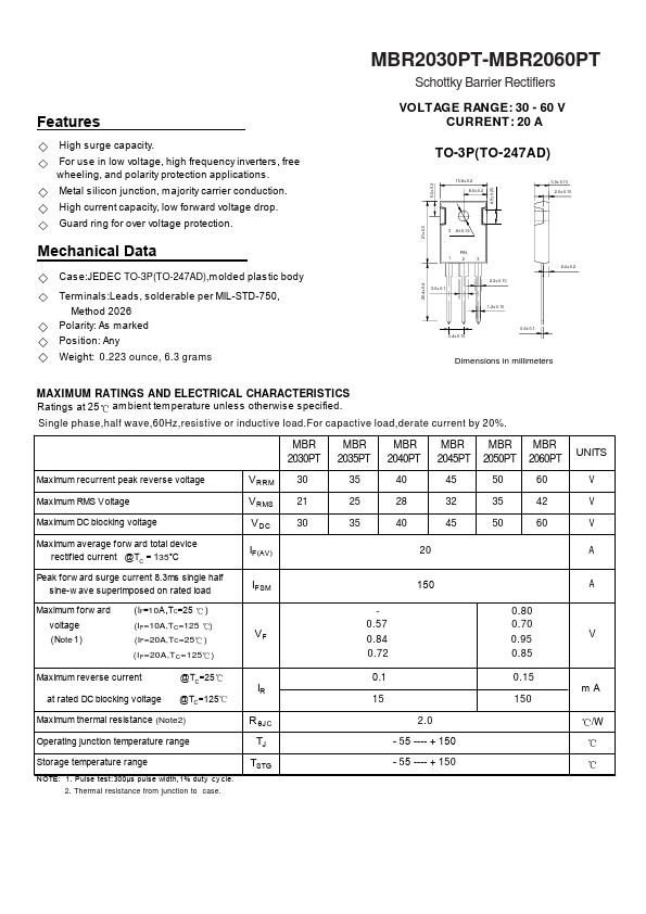 MBR2060PT