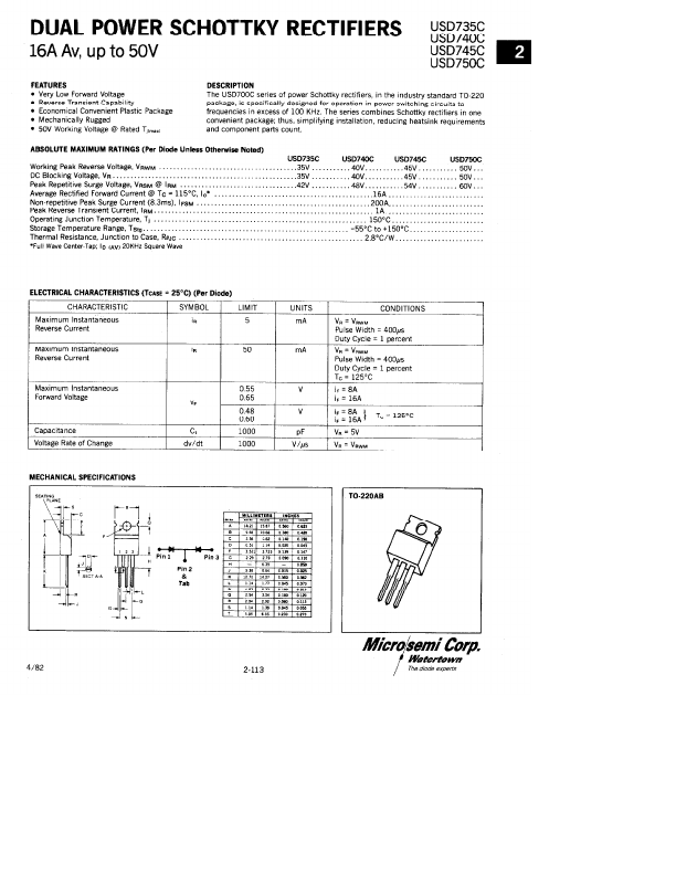 USD750C