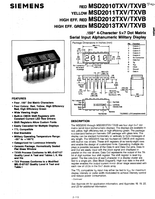 MSD2012TXV