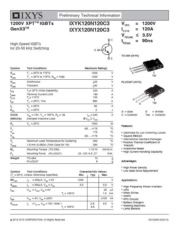 IXYK120N120C3