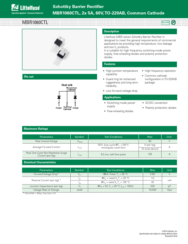 MBR1060CTL