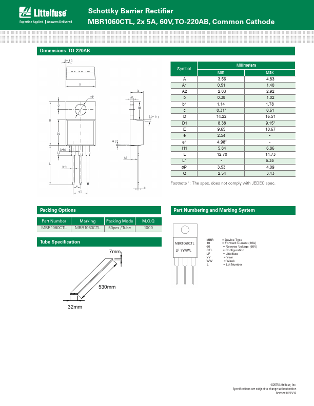 MBR1060CTL