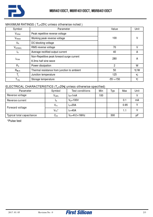 MBRF40100CT