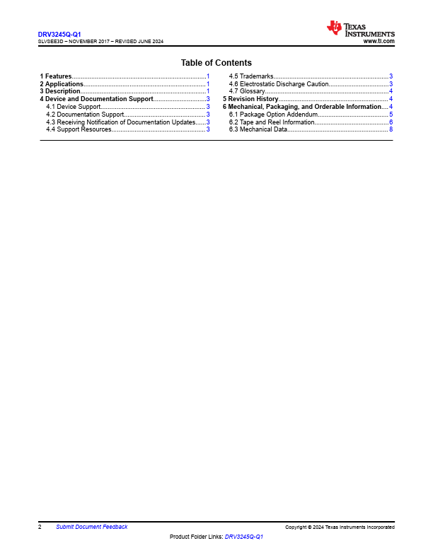 DRV3245Q-Q1 Datasheet Preview
