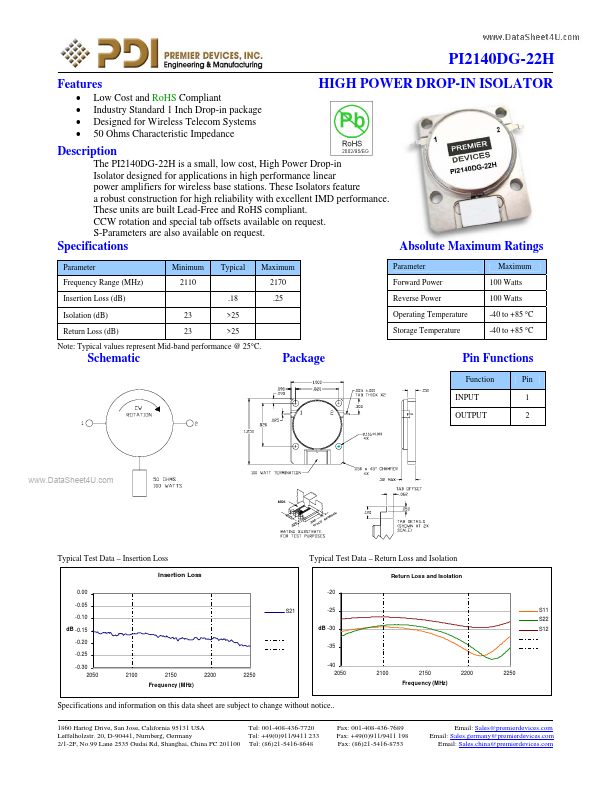 PI2140DG-22H