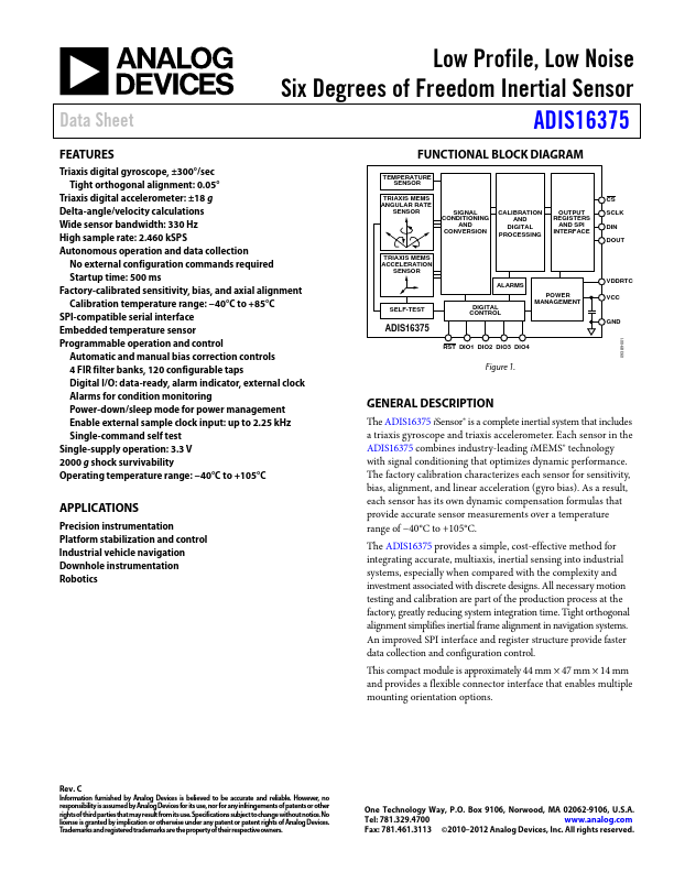 ADIS16375