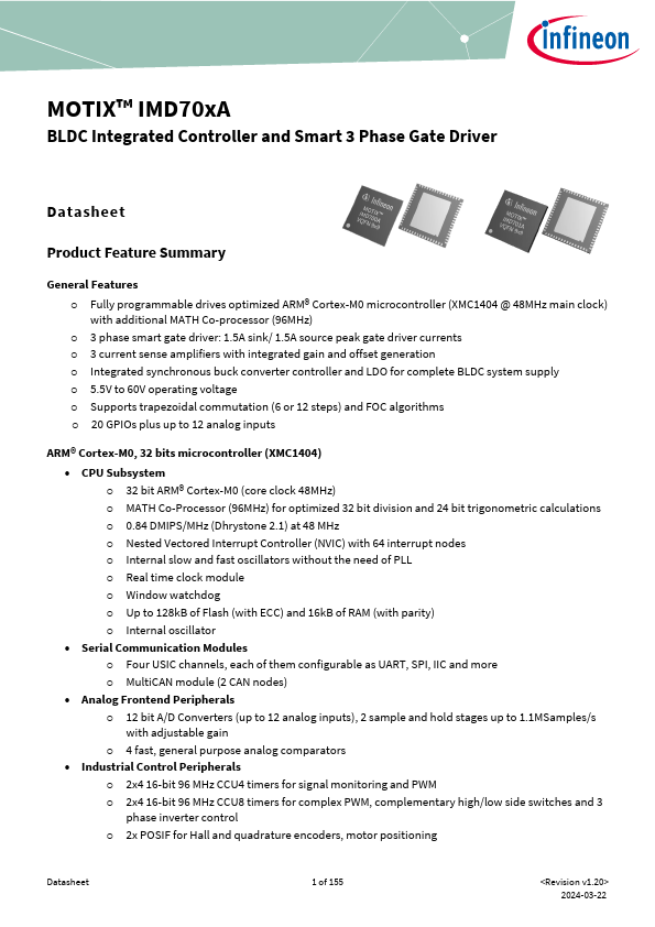IMD700A Datasheet Preview