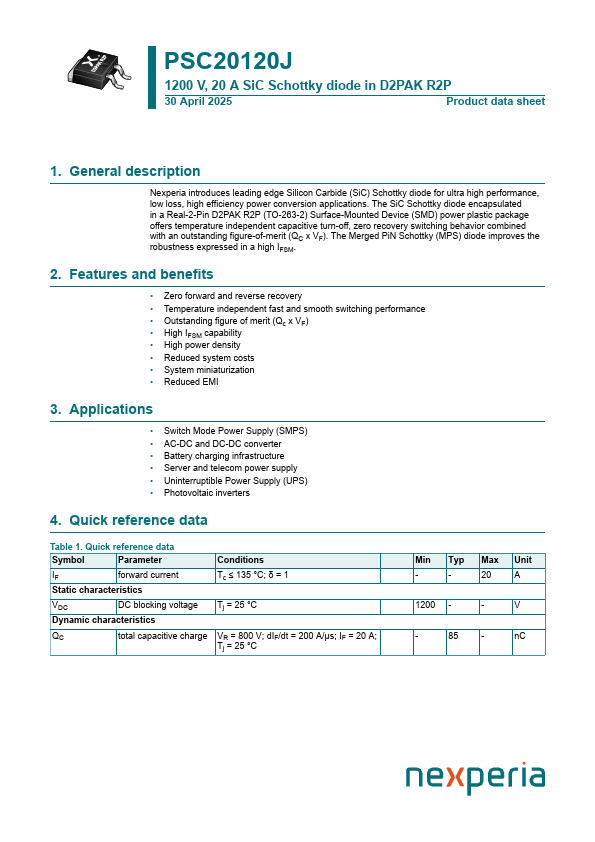 PSC20120J Datasheet Preview