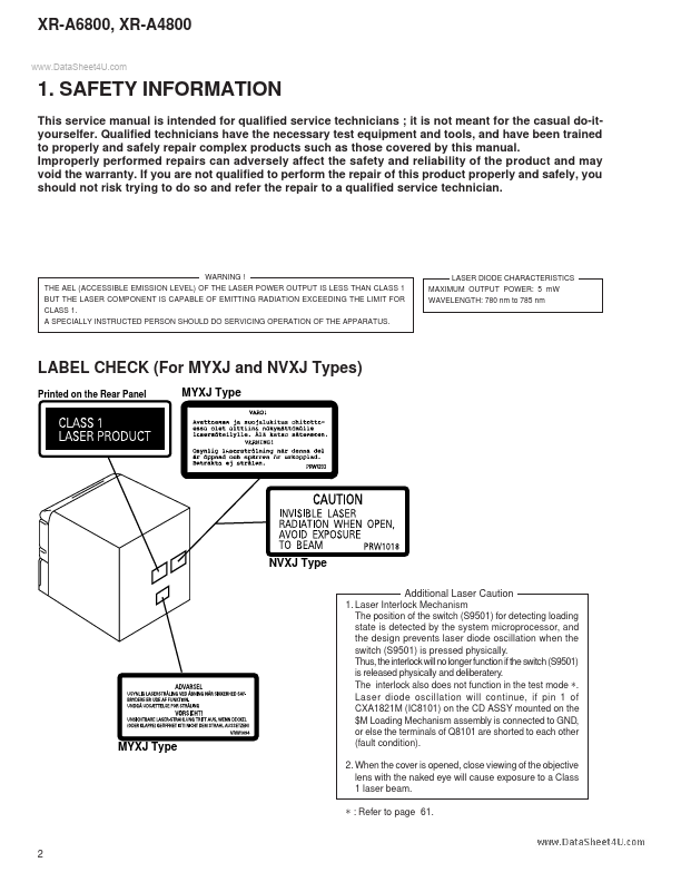 XR-A4800