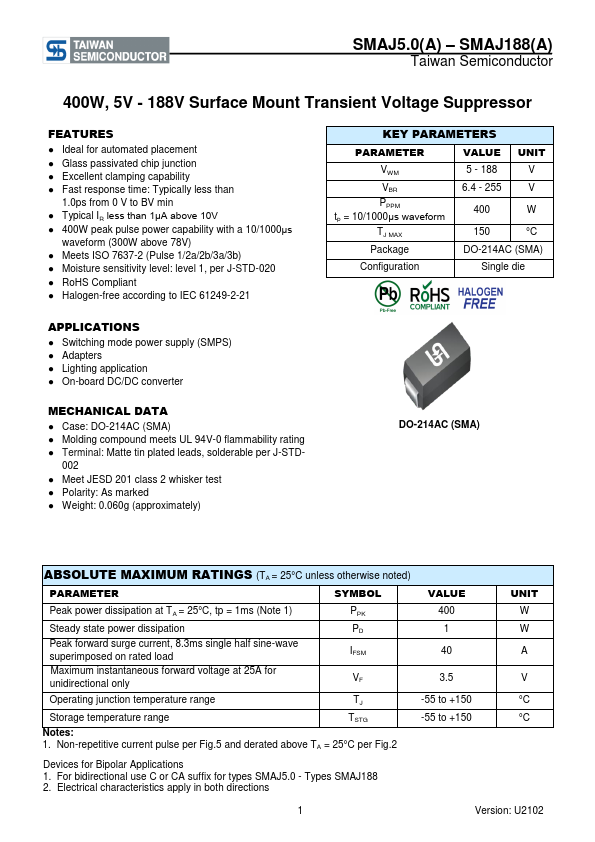 SMAJ8.5A