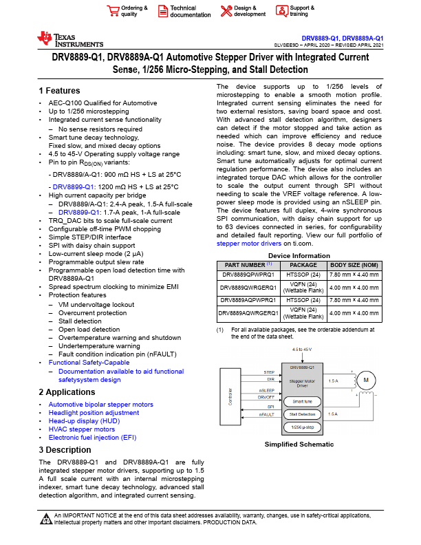 DRV8889A-Q1