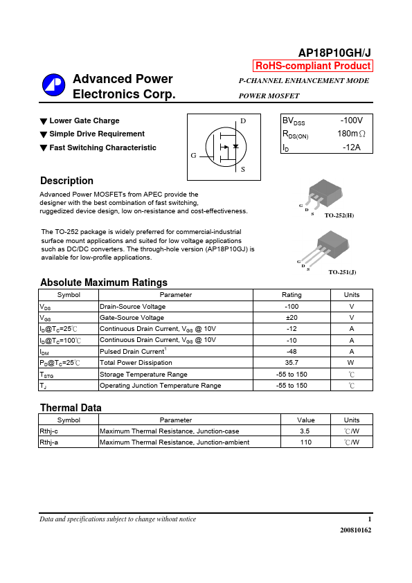 AP18P10GH