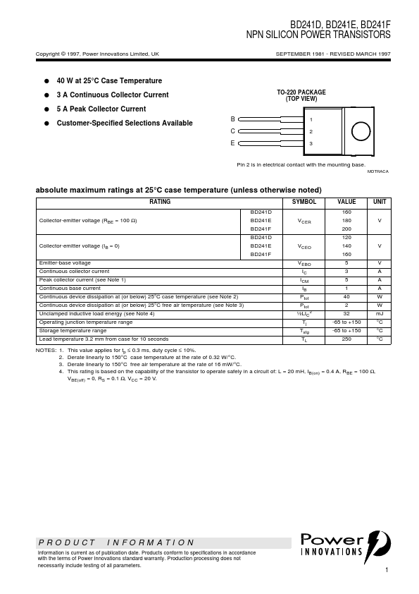 BD241D