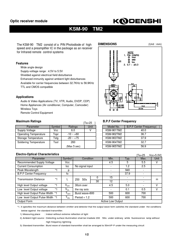 KSM-905TM2