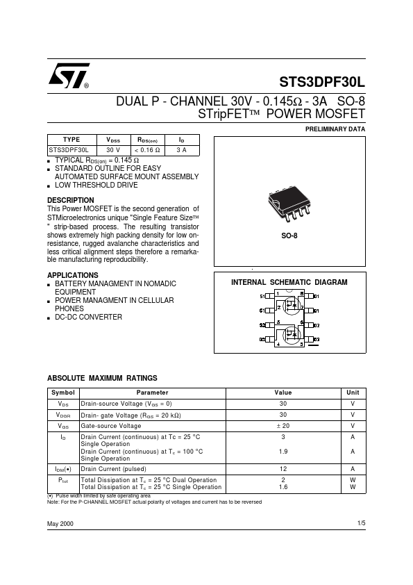 STS3DPF30L