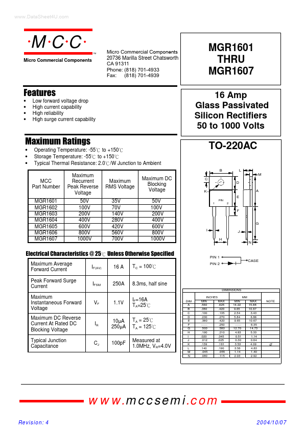 MGR1607