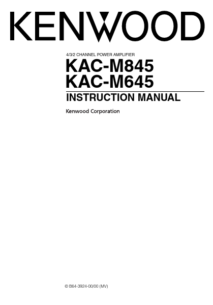 KAC-M645