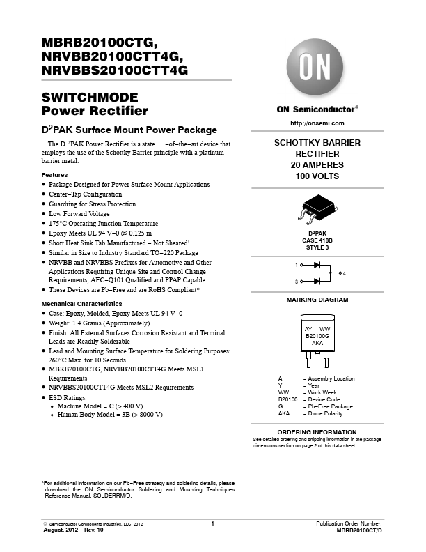 NRVBB20100CTT4G