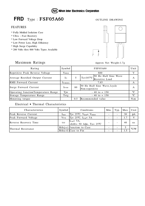 FSF05A60