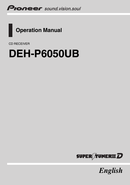 DEH-P6050UB
