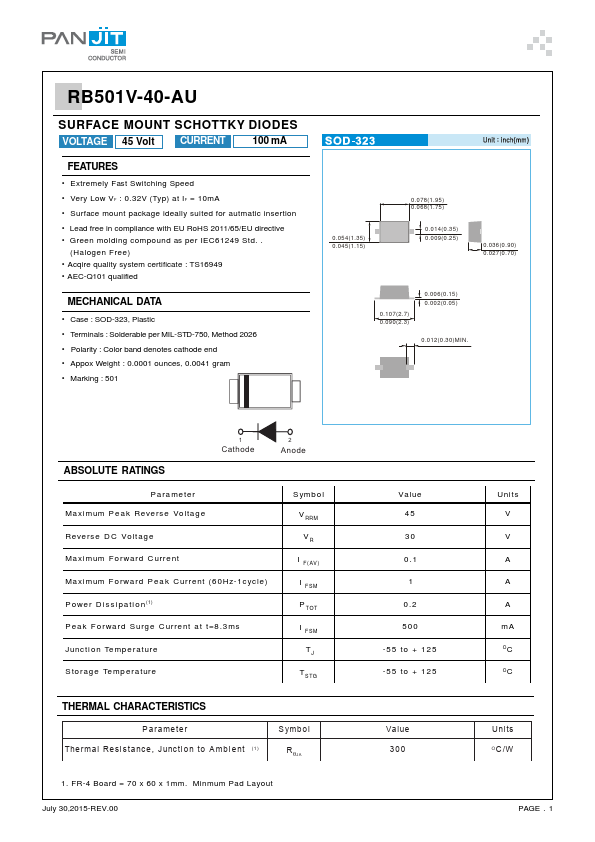 RB501V-40-AU