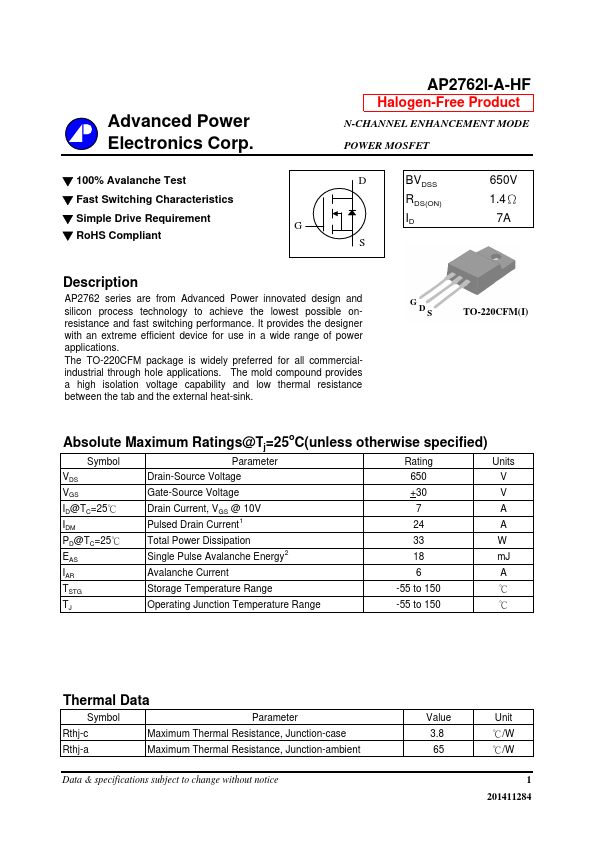 AP2762I-A-HF