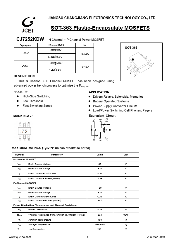 CJ7252KDW