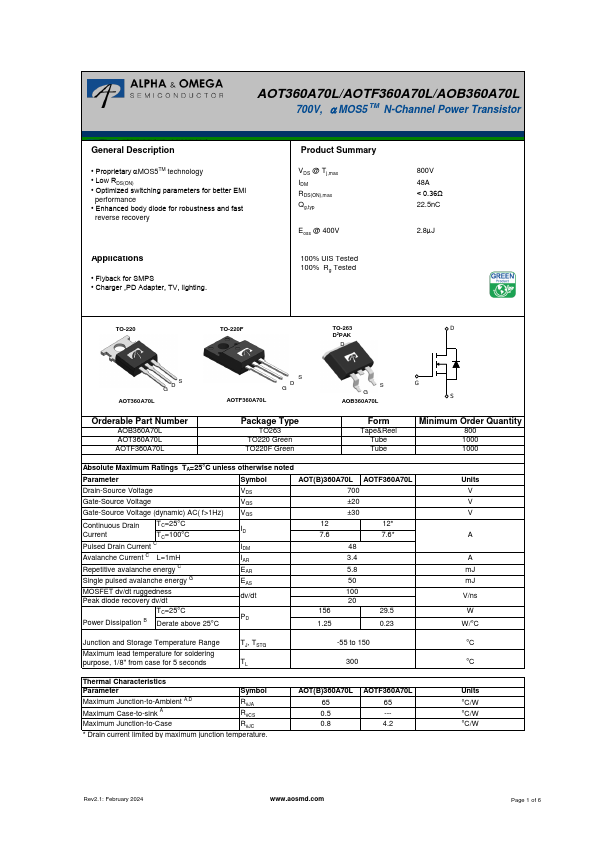 AOB360A70L