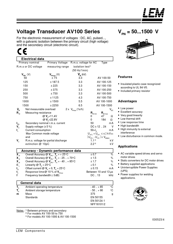 AV100-1000