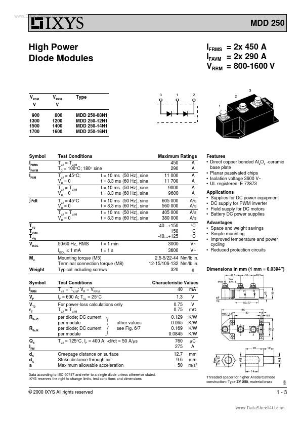 MDD250-08N1