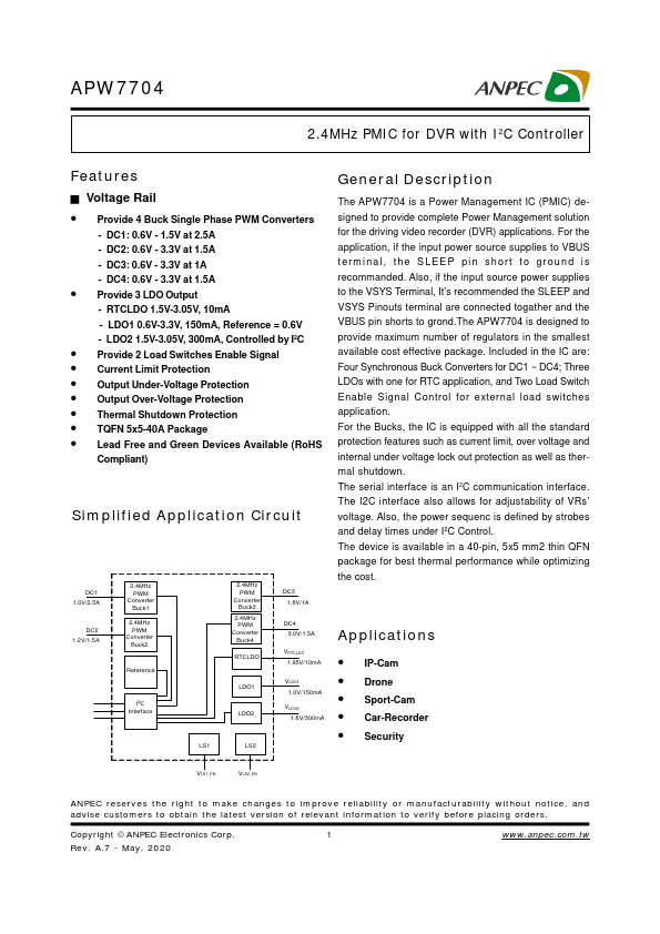 APW7704