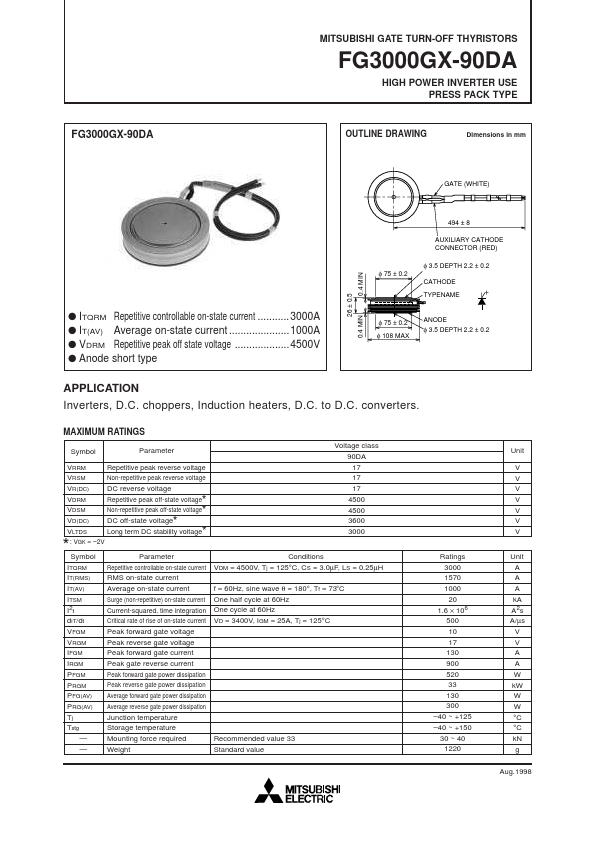 FG3000GX-90DA