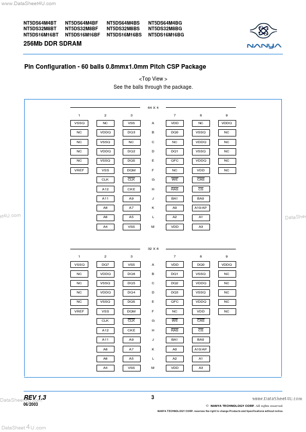 NT5DS64M4BT