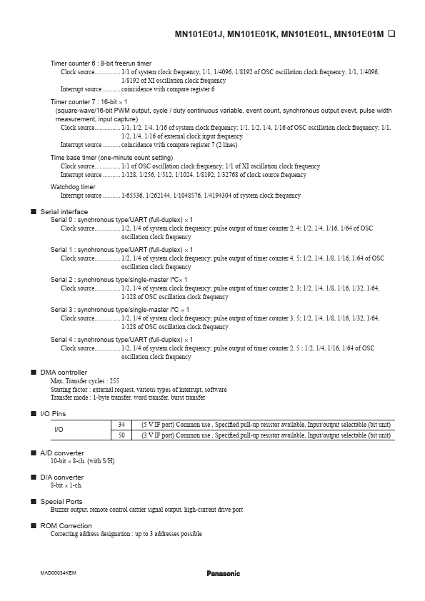 MN101E01M